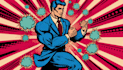 draw a retro pop art roy lichtenstein style