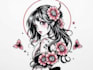 make anime tattoo design