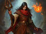 create dnd art, fantasy character for dnd party