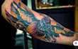 create a watercolor tattoo design