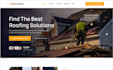 roofing service website, roofing website