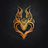 create medieval fantasy game, rpg, mmo game logo