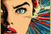 create a comic cover page design and illustration