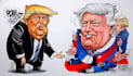 create any current political cartoon