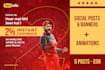 create stunning social media graphics for your brand