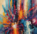 design abstract art,modern,minimal, exhibition posters