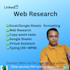 do data entry, web research, excel data entry, copy paste