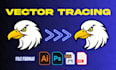 do professional vector tracing