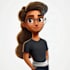 draw professional digital cartoon character