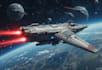 design a sci fi spaceship art