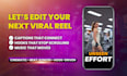 create cinematic gym reels with captions and beat sync