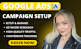 setup google ads adwords ppc manager shopify sales marketing expert