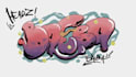 create digital rough graffiti