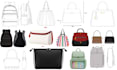 design bag tech pack for handbag, backpack, tote and luggage