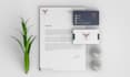design letterhead, business card or envelope