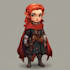 draw 2d game character illustration