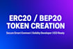 create erc20, bep20 token and smart contract