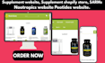 build supplement website peptide nootropics sarms nutraceutical supplement store