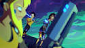do 2d japanese fighting animation, 2d anime animation, anime music video