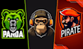 create a custom 2d mascot logo