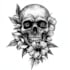 design genuine unique skull tattoo