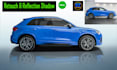 do professional car photo editing shadow, reflection and color correction