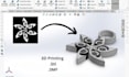 convert your 2d logo design into a 3d printable model or keychain, stl,3mf