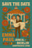 draw a retro wedding invitation or save the date