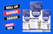 do, roll up, pull up banner ,roller banner, retractable banner, pull up