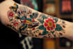 create any design in old school tattoo style