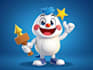 special cartoon mascot character