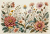 draw botanical illustration art for you
