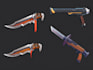 design and paint weapons and props