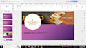 design presentation slides with visuals