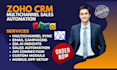 setup zoho odoo forento graphy scorm talentims zia ai custom module training crm