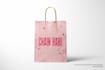 do custom poly mailer, wrapping paper and paper bag design