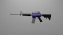 create low poly game ready weapons for your project