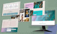 build html css js website, design and development, responsive, free hosting
