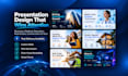 design powerpoint presentation, investor pitch deck and google slides