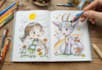draw illustrated book for children, cute and fun