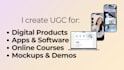 create ugc videos for apps tech and digital products