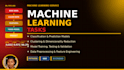 do machine learning tasks using python, SAS and r studio