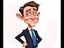 draw artistic cartoon caricatures
