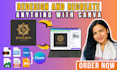 redesign, recreate, or convert anything in canva