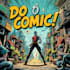 create a comic cover page design illustration