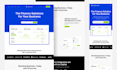 design a clean, modern, and professional landing page UI UX in figma
