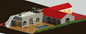do floor plans, elevations by revit and render 3d views