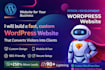 build a fast, custom wordpress website that converts visitors into client