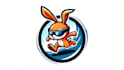 make different racing speed rabbit mascot logo design within 1 day