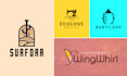 create modern minimalist business logo design